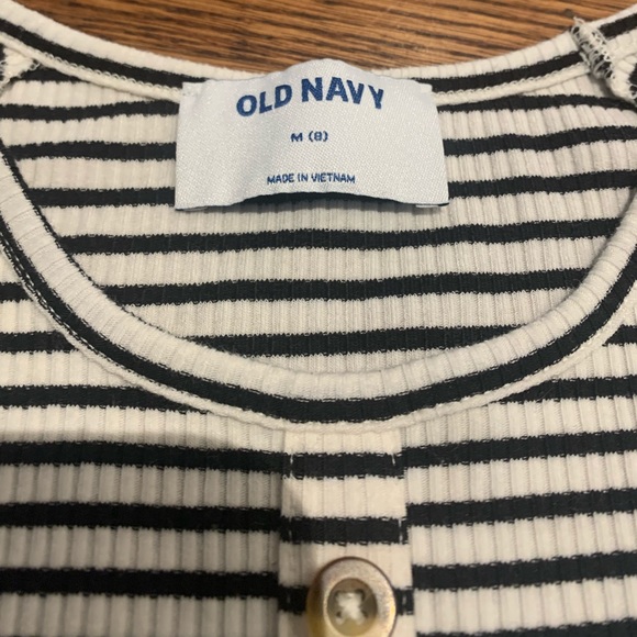 BLACK AND WHITE STRIPED DRESS - Picture 4 of 6